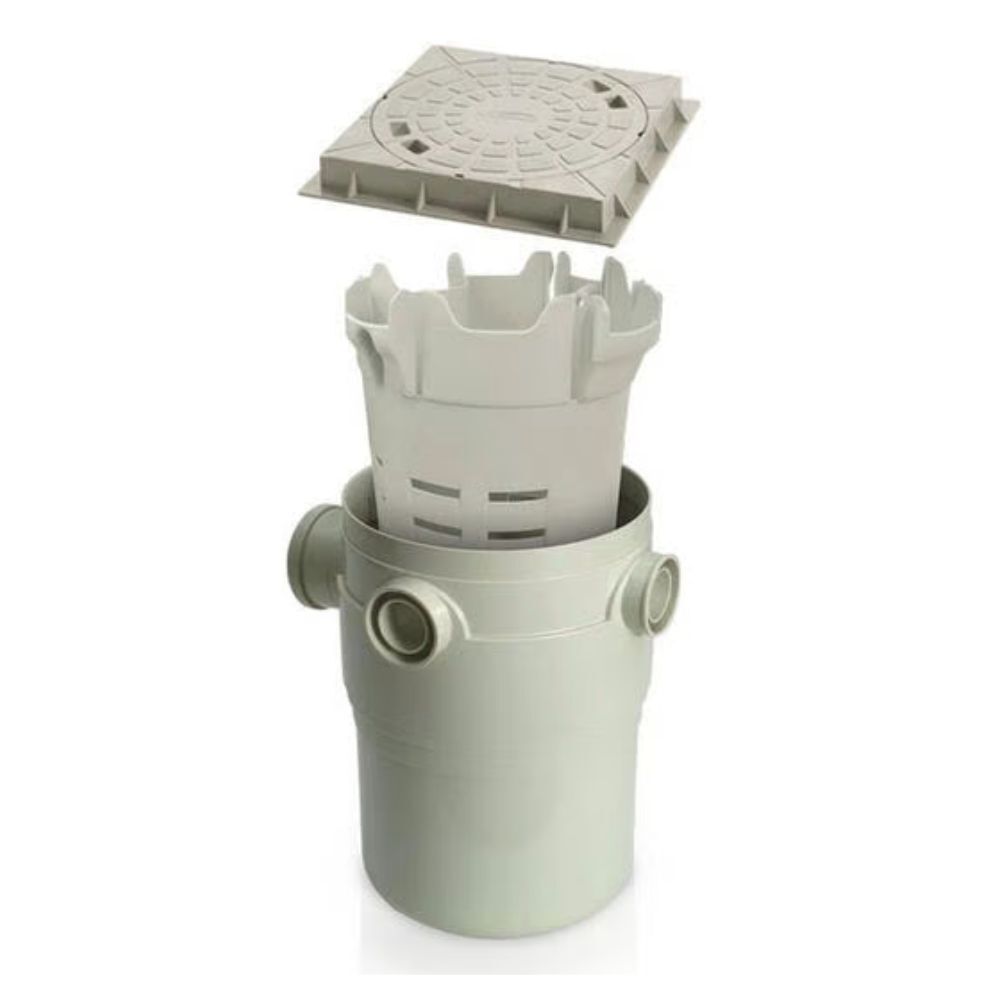 Tampa para Caixa de Gordura e Inspeção DN300 300mm Amanco